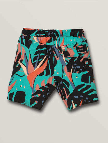 Mentawais Ew Trunk Boardshort - Mysto Green (Kids)