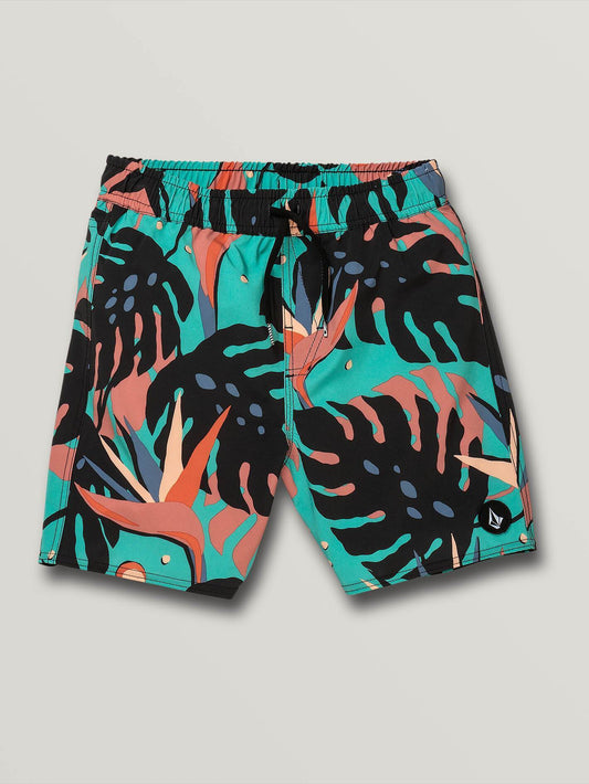 Mentawais Ew Trunk Boardshort - Mysto Green (Kids)