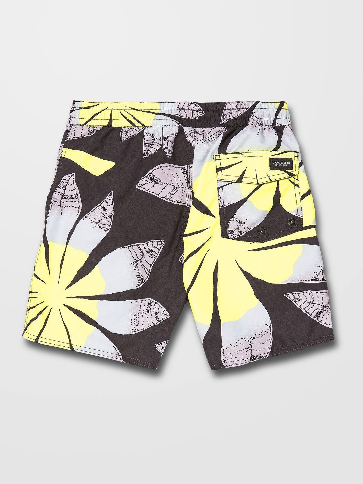 Poly Party Trunk Boardshort - BLACK - (BOYS)