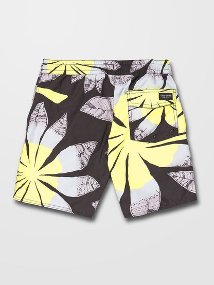 Poly Party Trunk Boardshort - BLACK - (BOYS)