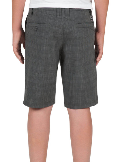 Big Boys Surf N' Turf Frickin Mix Hybrid Shorts - Stealth (Kids)