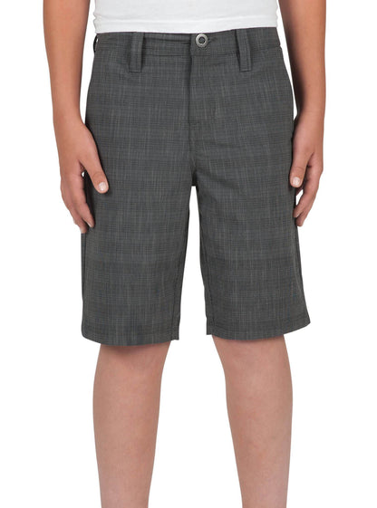 Big Boys Surf N' Turf Frickin Mix Hybrid Shorts - Stealth (Kids)