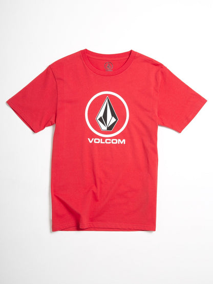 Crisp Stone T-shirt (Kids) - True Red