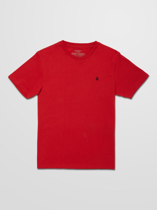 Stone Blanks T-shirt - RIBBON RED - (BOYS)