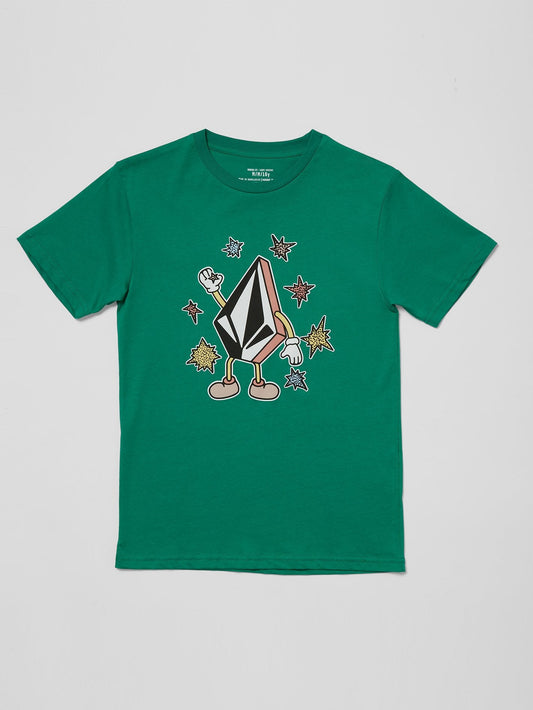 Fizz Stone T-shirt - SYNERGY GREEN - (Boys)