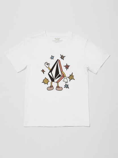 Fizz Stone T-shirt - WHITE - (Boys)