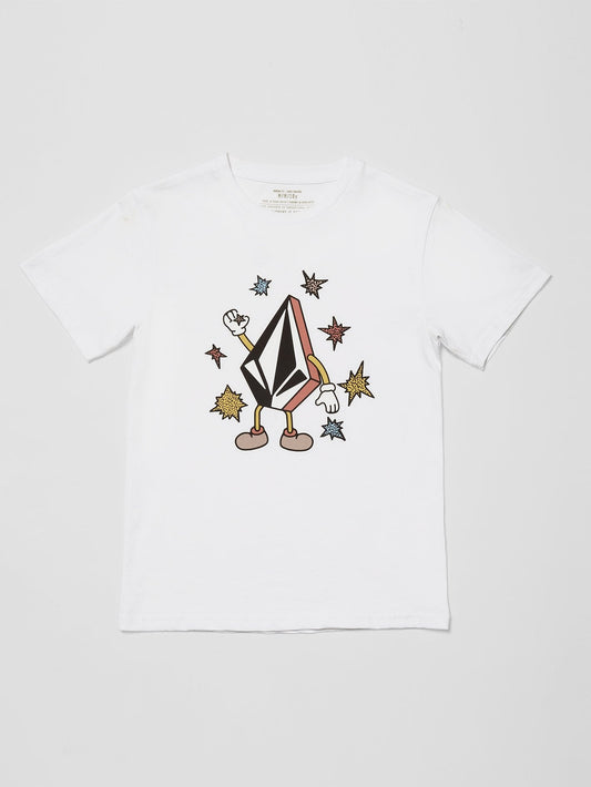 Fizz Stone T-shirt - WHITE - (Boys)