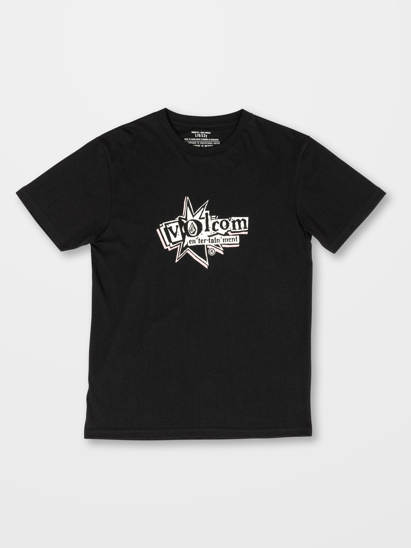 Volcom Ent T-shirt - BLACK - (KIDS)