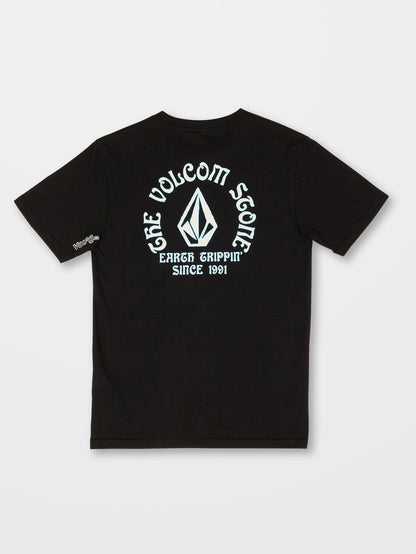 Stone Trippin T-shirt - BLACK - (KIDS)