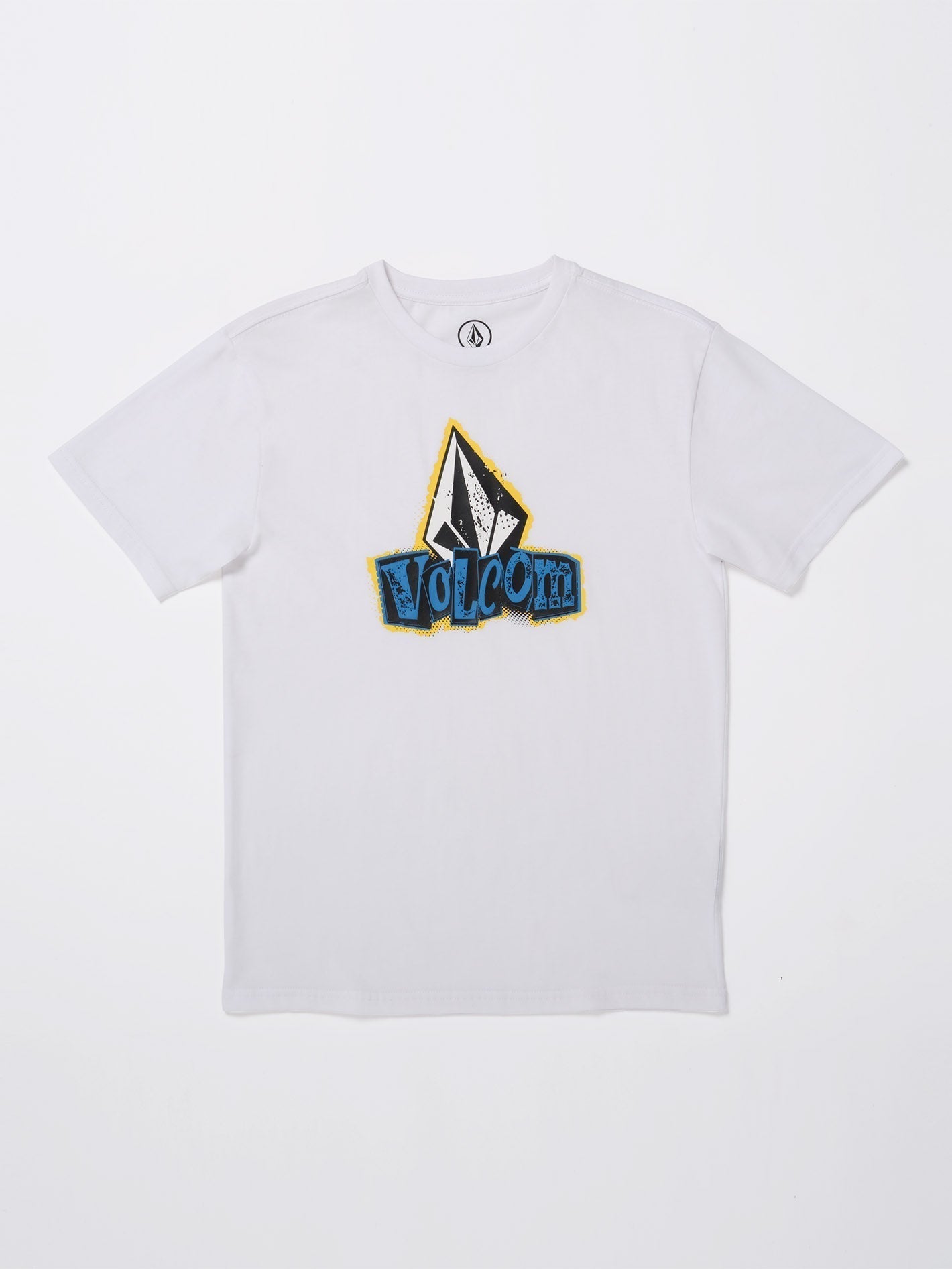 Sticker Stamp T-Shirt - WHITE - (KIDS)