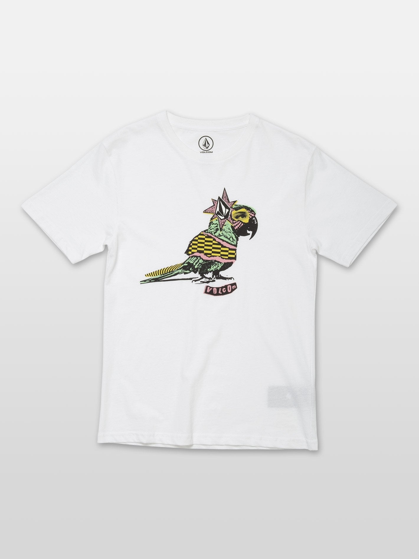 Party Parriot T-shirt - White (Kids)
