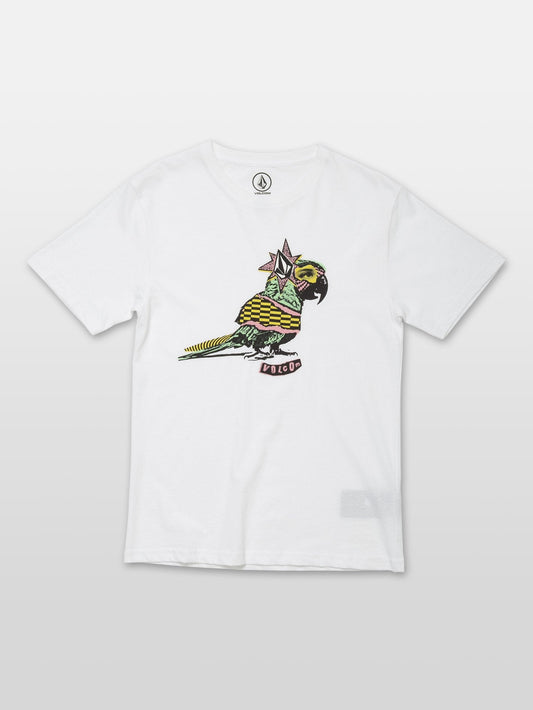 Party Parriot T-shirt - White (Kids)