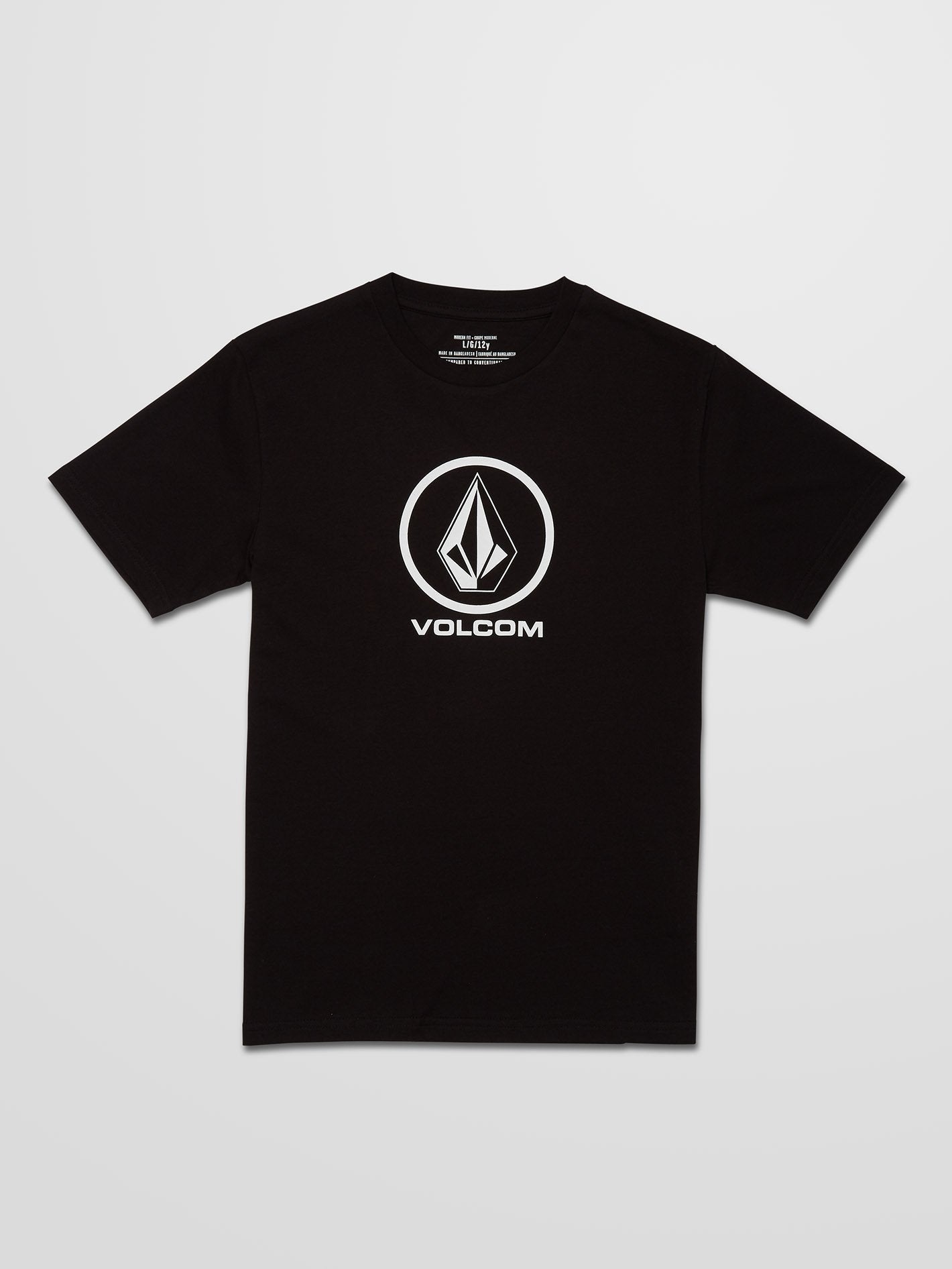 Circle Stone T-shirt - BLACK - (BOYS)