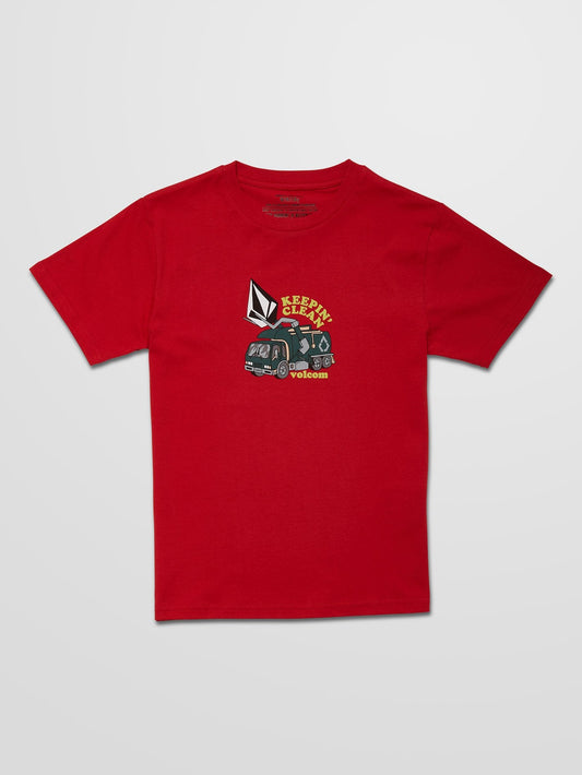 Lifter T-shirt - RIBBON RED - (BOYS)