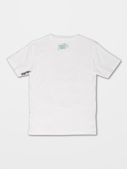 Skele Flip T-shirt - WHITE - (KIDS)