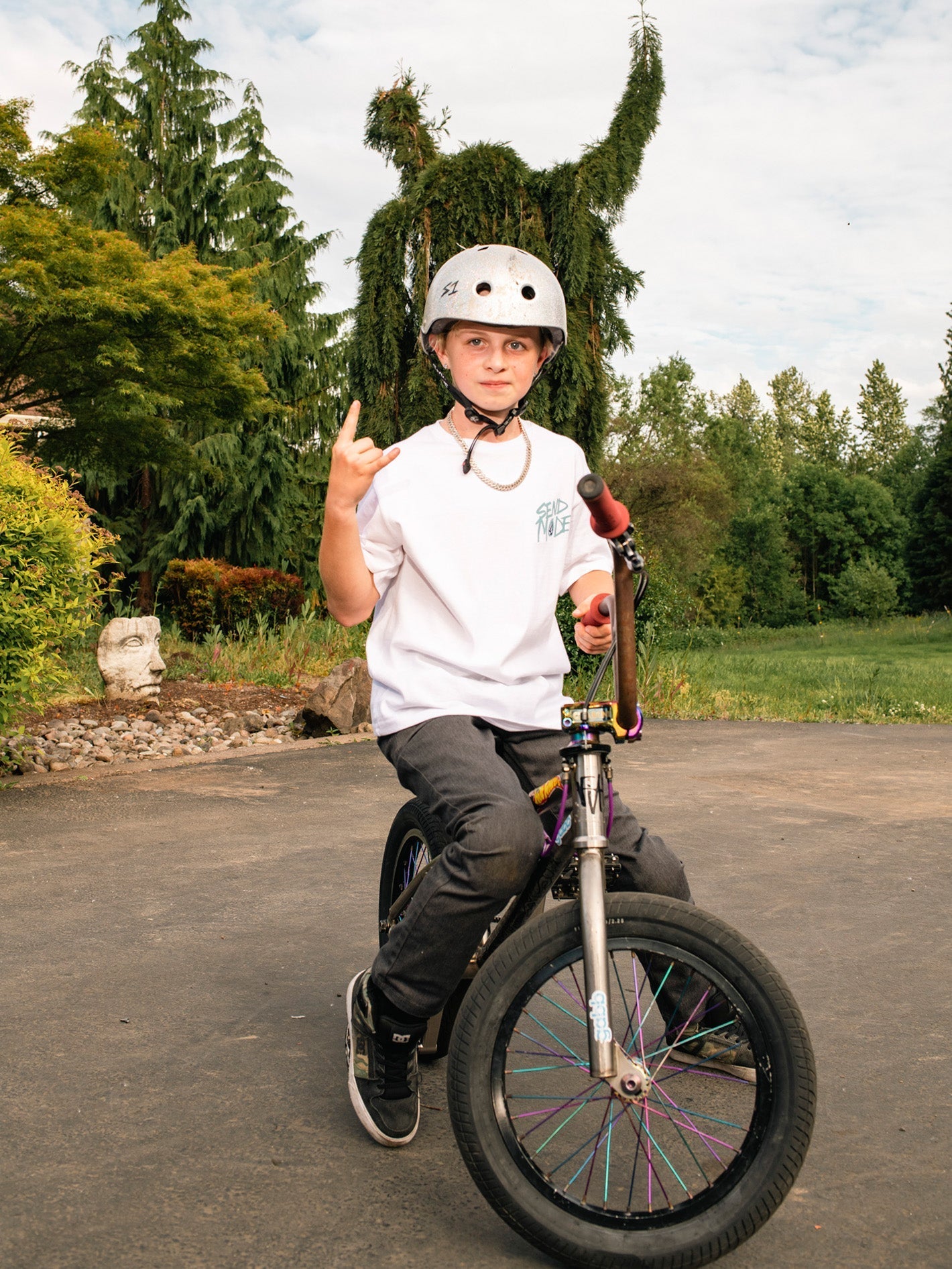 Maddee T-shirt - WHITE - (KIDS)