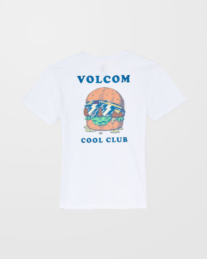 Burgstone Pocket T-Shirt - White - (KIDS)