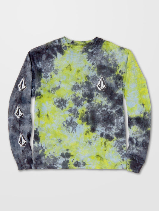 Iconic Dye T-shirt - LIME TIE DYE - (BOYS)
