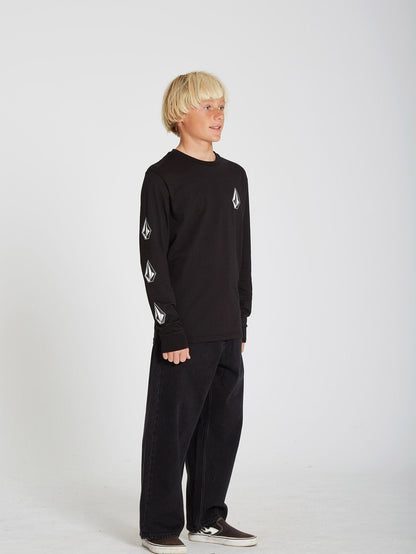 Iconic Stone T-shirt - BLACK - (KIDS)