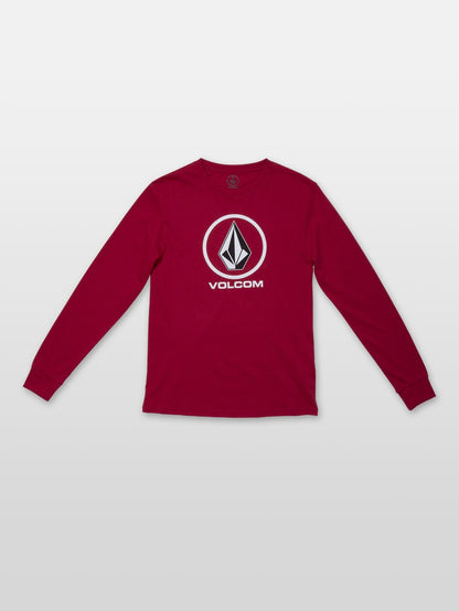 Crisp Stone T-shirt - Engine Red (Kids)