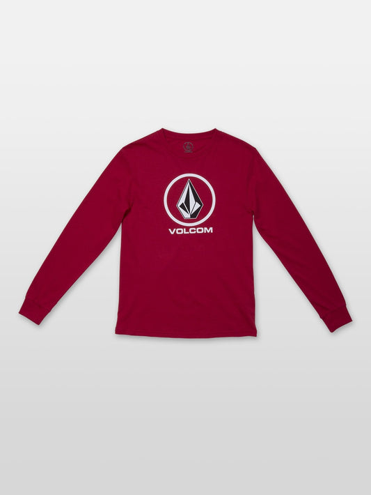 Crisp Stone T-shirt - Engine Red (Kids)