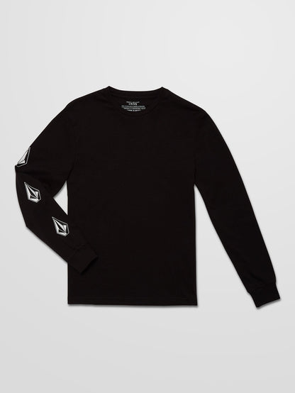 Iconic Stone T-shirt - BLACK - (BOYS)