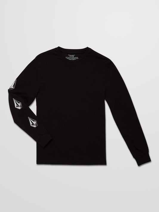 Iconic Stone T-shirt - BLACK - (BOYS)