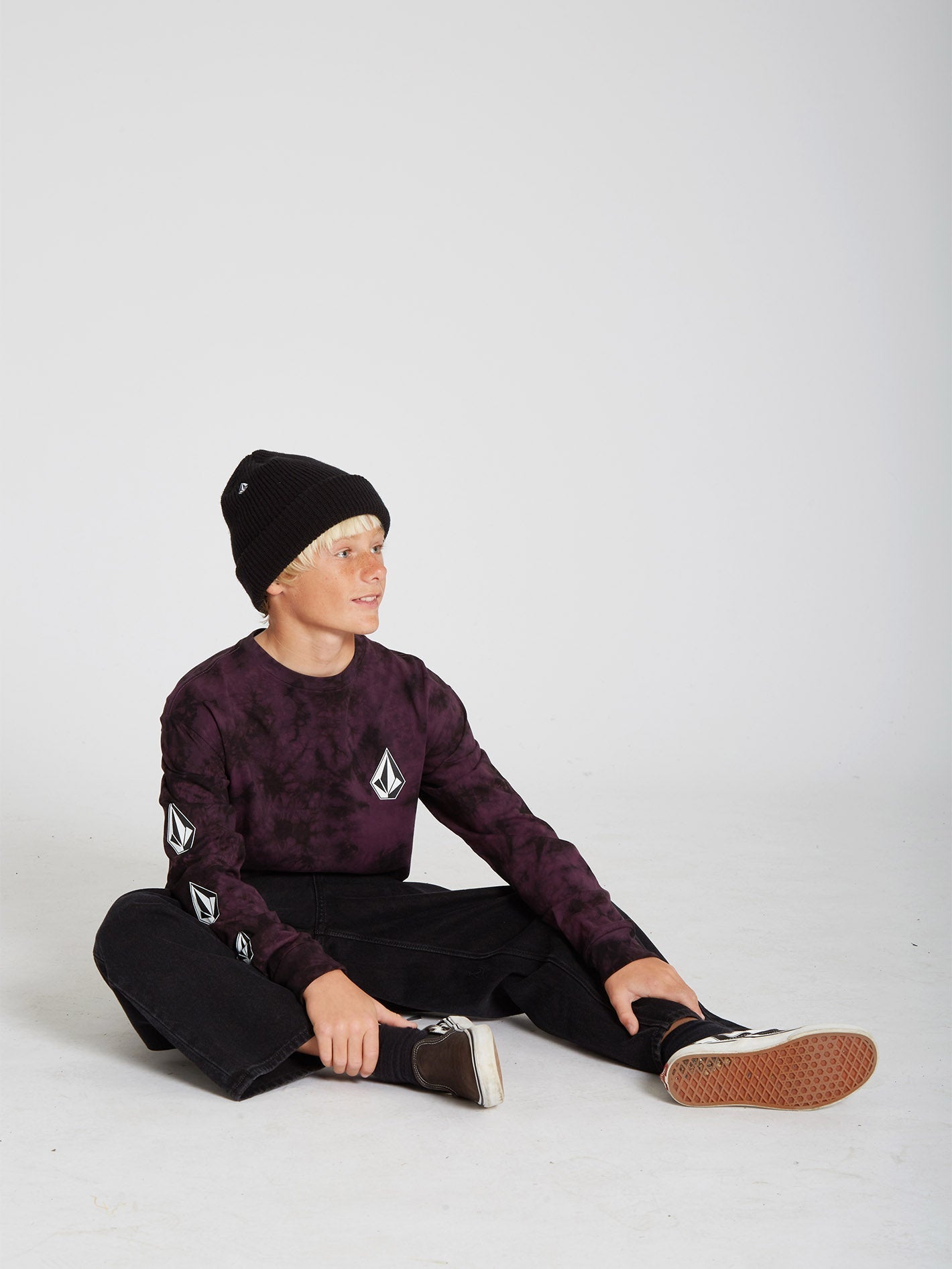Iconic Stone Dye T-shirt - MULBERRY - (KIDS)