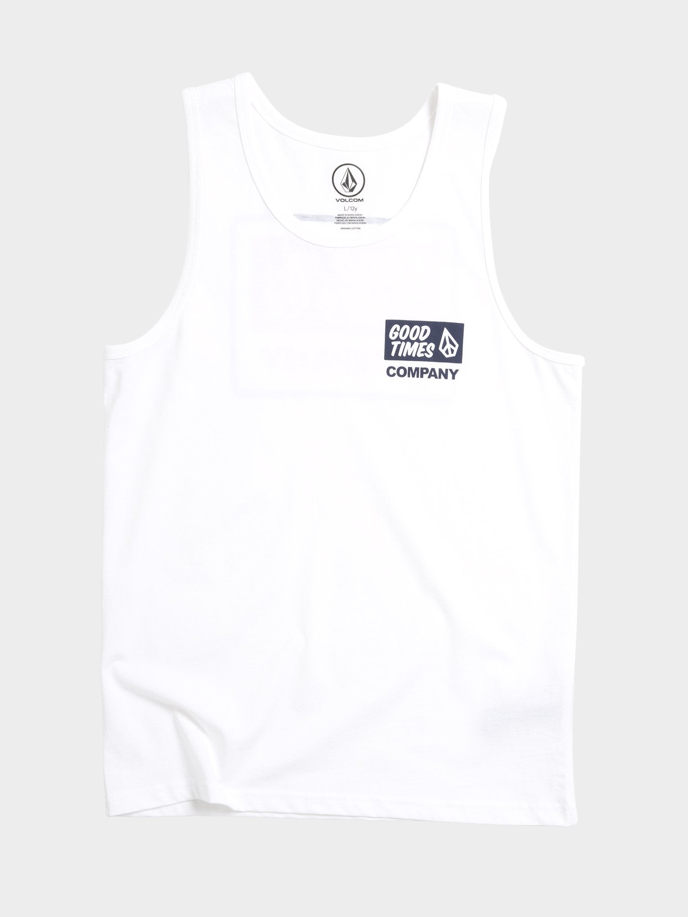 Volcom Is Good Tank (Kids) - White