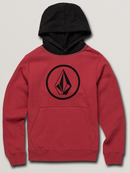 Stone Pullover (Kids) - Burgundy