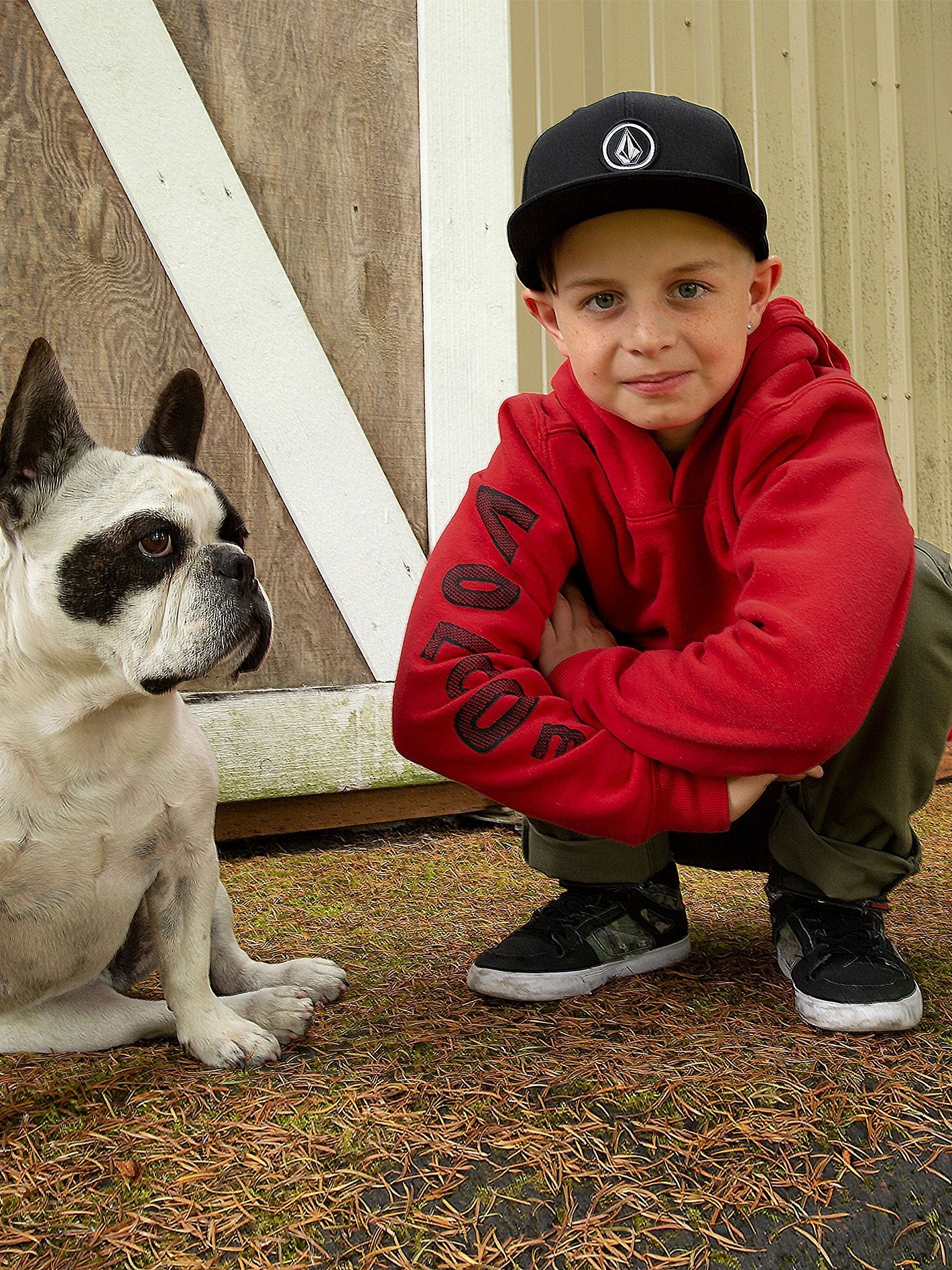 Catch 91 Hoodie - RIBBON RED - (BOYS)