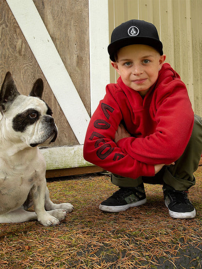Catch 91 Hoodie - RIBBON RED - (BOYS)
