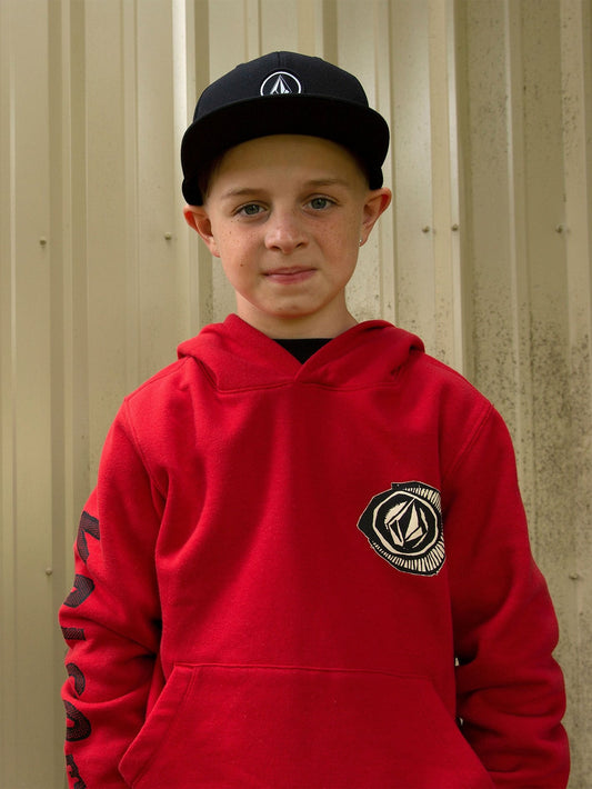 Catch 91 Hoodie - RIBBON RED - (BOYS)