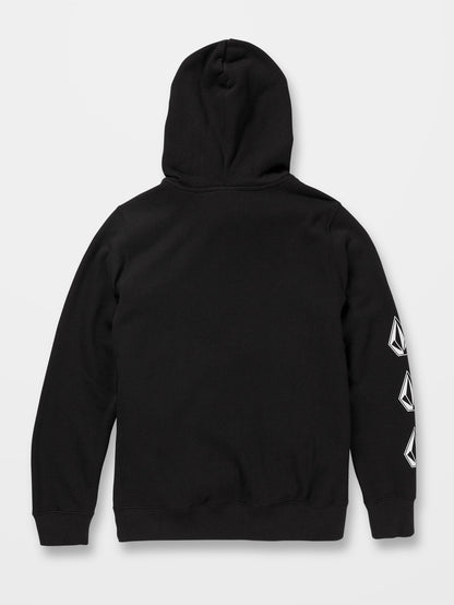 Iconic Stone Hoodie - BLACK - (KIDS)