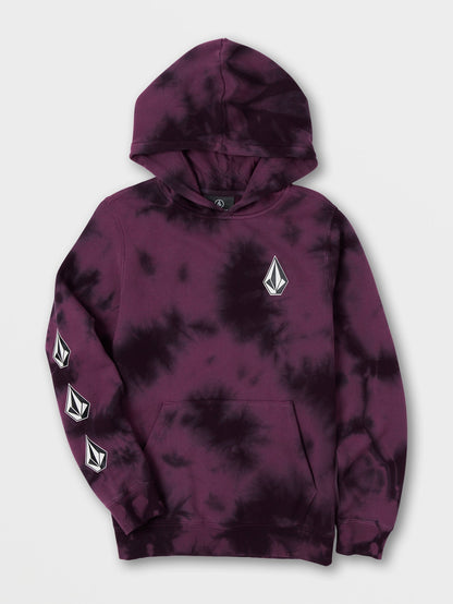 Iconic Stone Plus Hoodie - MULBERRY - (KIDS)