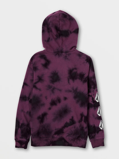 Iconic Stone Plus Hoodie - MULBERRY - (KIDS)