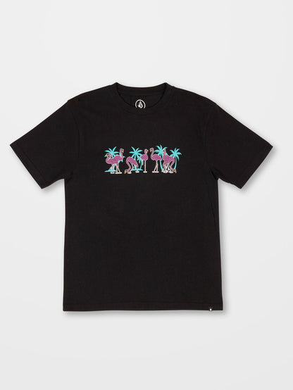 Flamingbros T-shirt - BLACK - (KIDS)