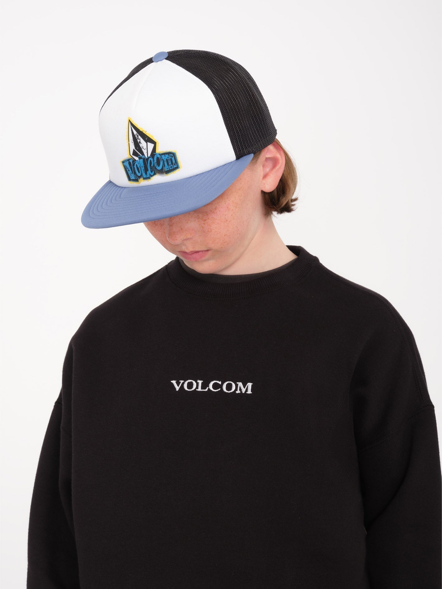 Volcom Stone Sweatshirt - BLACK - (KIDS)