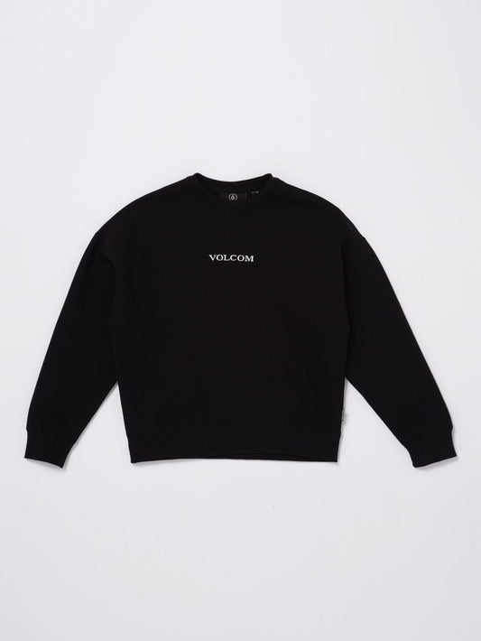 Volcom Stone Sweatshirt - BLACK - (KIDS)