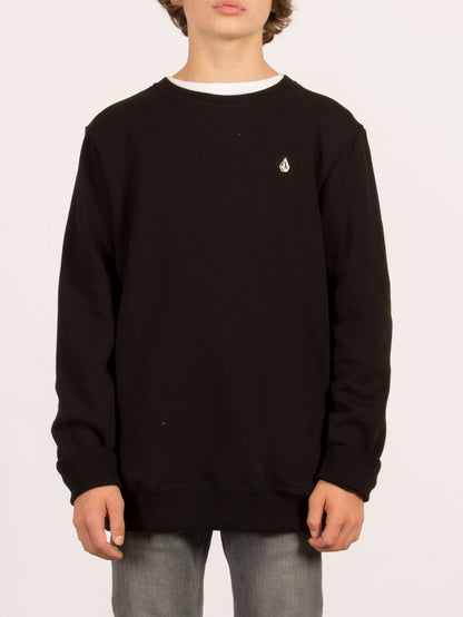 single-stone-crew-black(Kids)