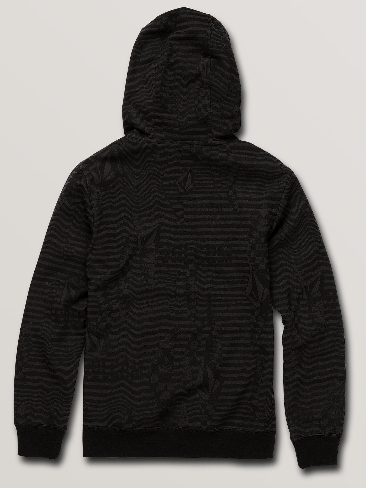 Cool Stone Zip Hoodie (Kids) - Black