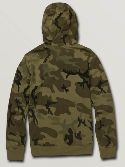 Cool Stone Zip Hoodie (Kids) - Camouflage