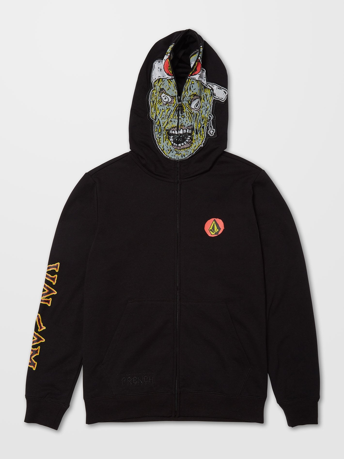 Richard French Full Zip Hoodie - BLACK - (BOYS)