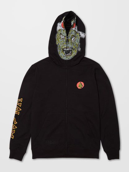 Richard French Full Zip Hoodie - BLACK - (BOYS)