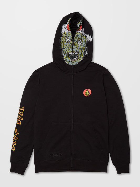 Richard French Full Zip Hoodie - BLACK - (BOYS)
