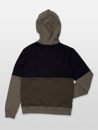 Single Stone Div Zip Hoodie - Military (Kids)