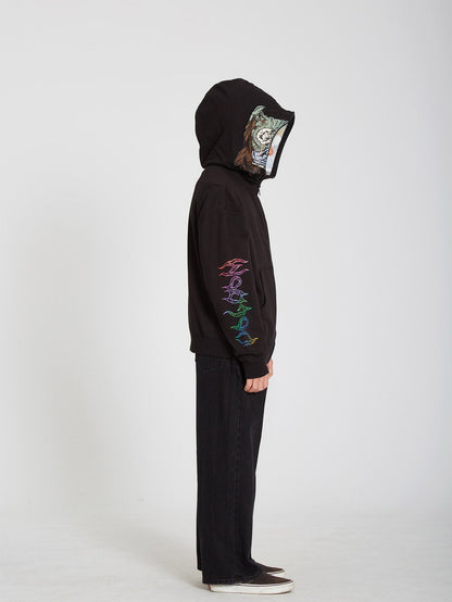 Chrissie Abbott X French Full Zip Hoodie - BLACK - (KIDS)