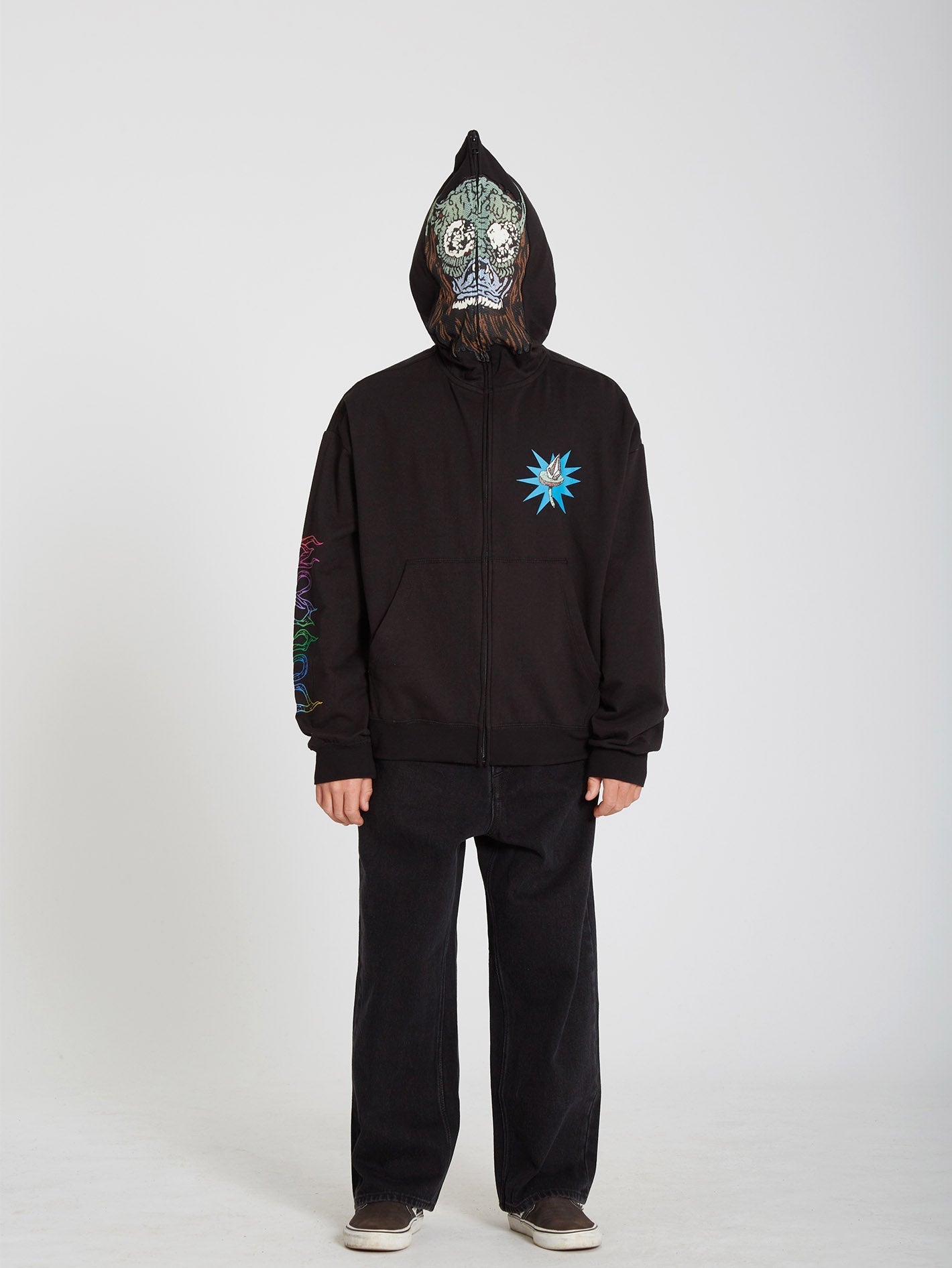 Chrissie Abbott X French Full Zip Hoodie - BLACK - (KIDS)