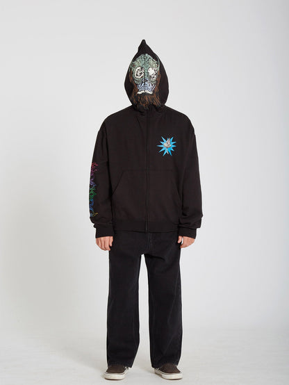 Chrissie Abbott X French Full Zip Hoodie - BLACK - (KIDS)