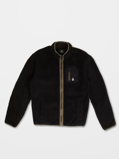 Muzzer Fuzzar Zip Sweatshirt - BLACK - (KIDS)
